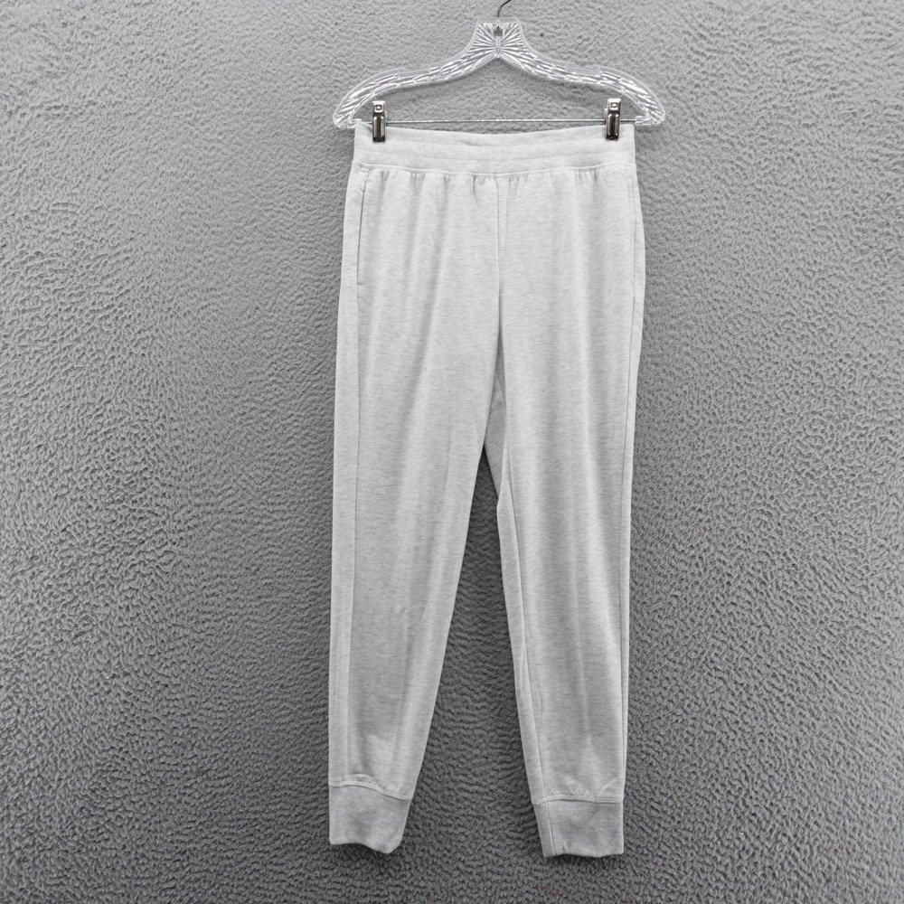 DSG Girls Slim Jogger Light Heather Grey Soft Fleece Pants Size XL 16 NEW
